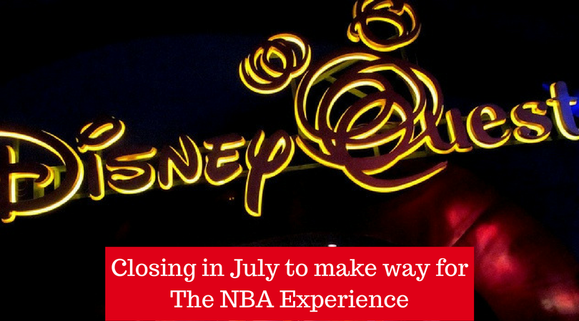 Closing in July to make way for The NBA Experience