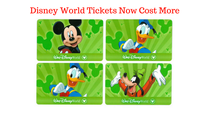Disney World Tickets Now Cost More (1)