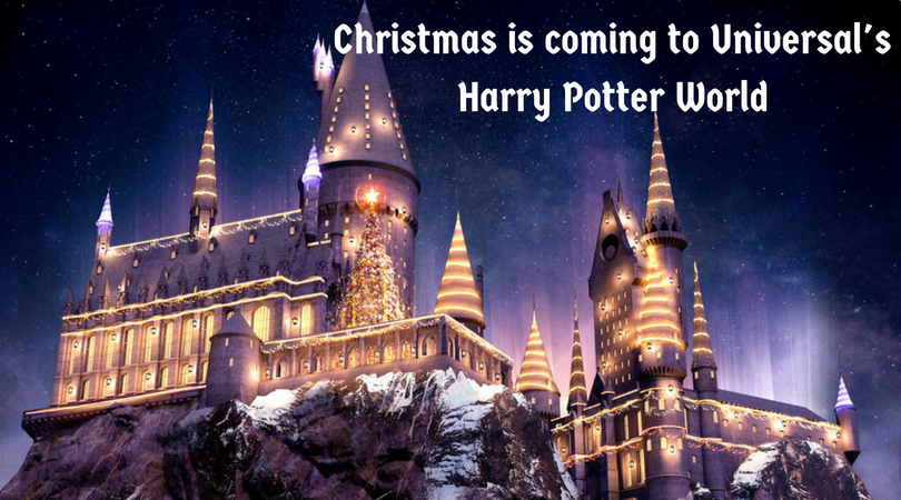Christmas is coming to Universal's Harry Potter park