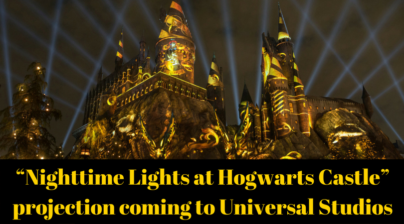 “Nighttime Lights at Hogwarts Castle” projection coming to Universal Studios (1)