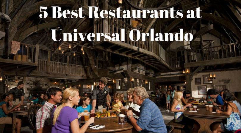 5 Best Restaurants at the Universal Orlando